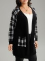 Cardigan with rotator sleeves