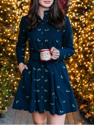 Holly Flannel Dress