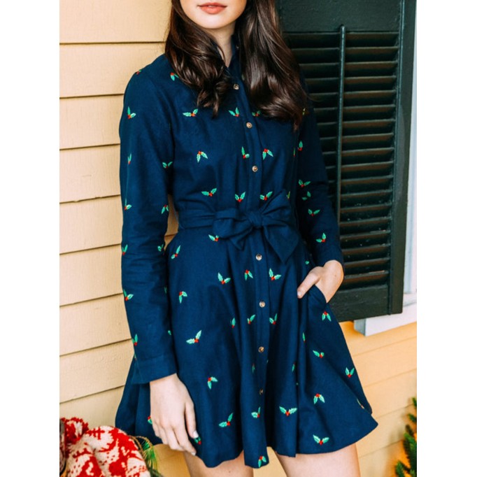 Holly Flannel Dress