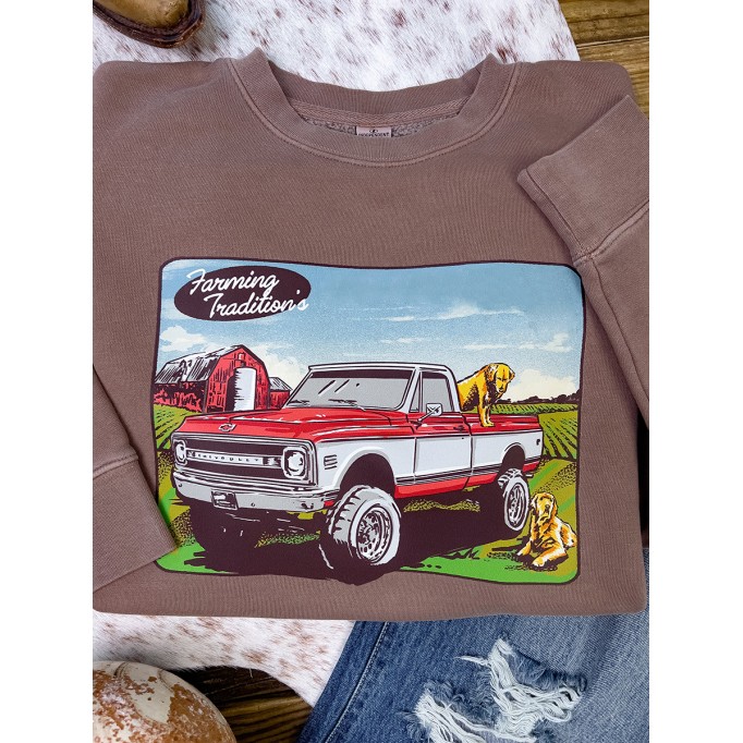 Farm Traditions long-sleeved sweatshirt