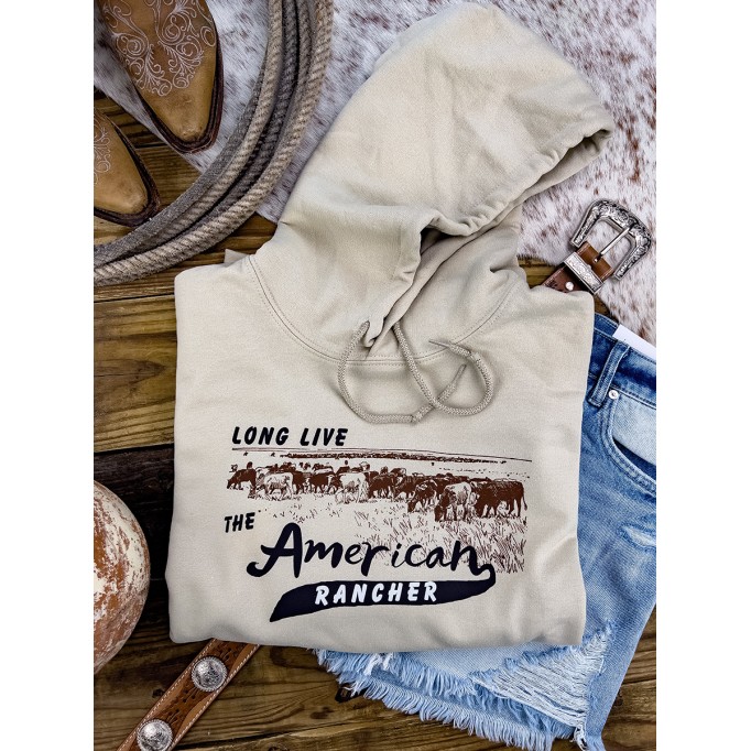 Long Live the American Rancher Hoodie