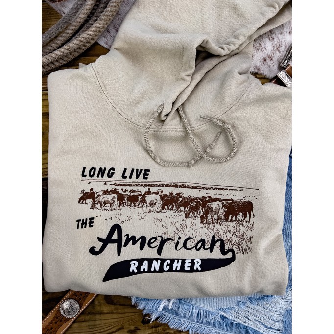 Long Live the American Rancher Hoodie