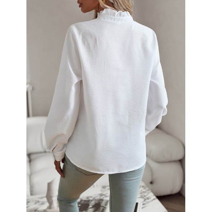 Long-sleeved elegant commuter top