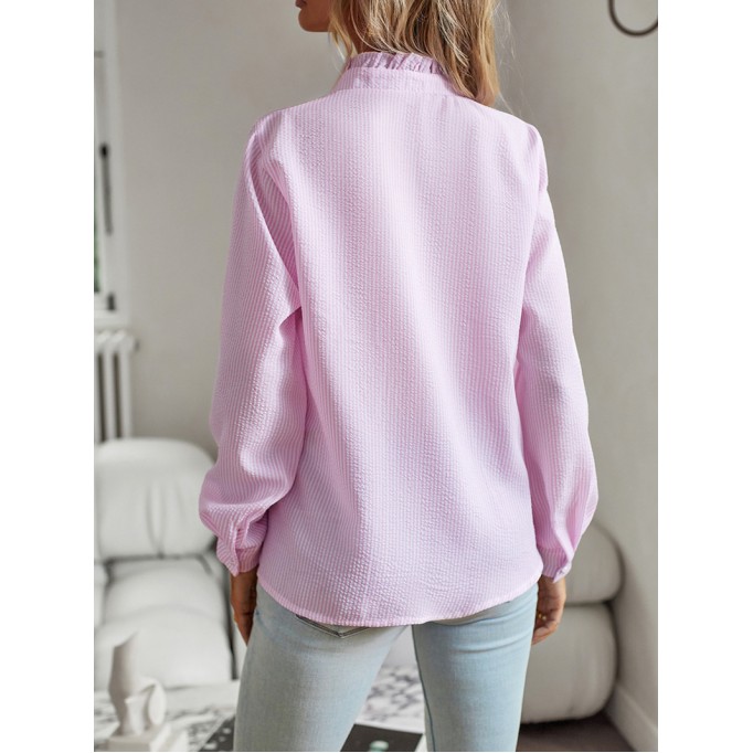 Long-sleeved elegant commuter top