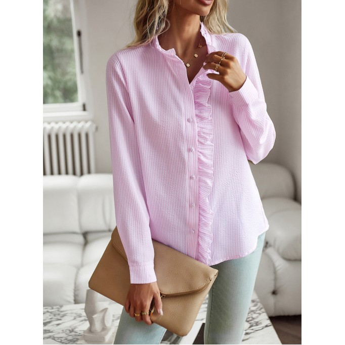 Long-sleeved elegant commuter top