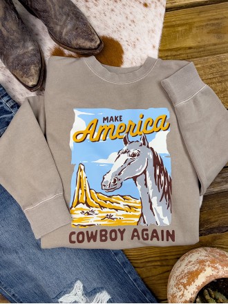 Make America Cowboy Sweatshirt