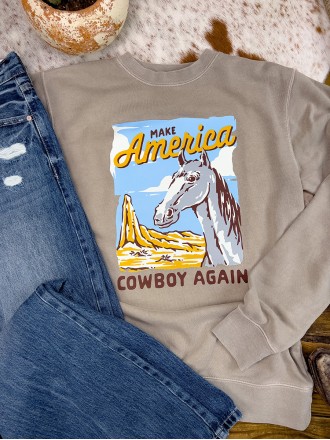 Make America Cowboy Sweatshirt