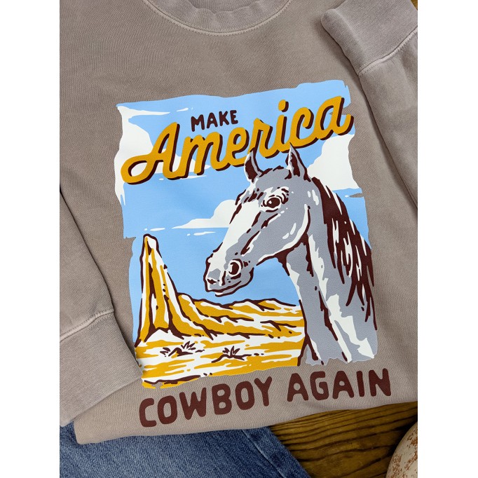 Make America Cowboy Sweatshirt