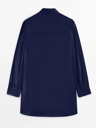 Navy blue shirt for women