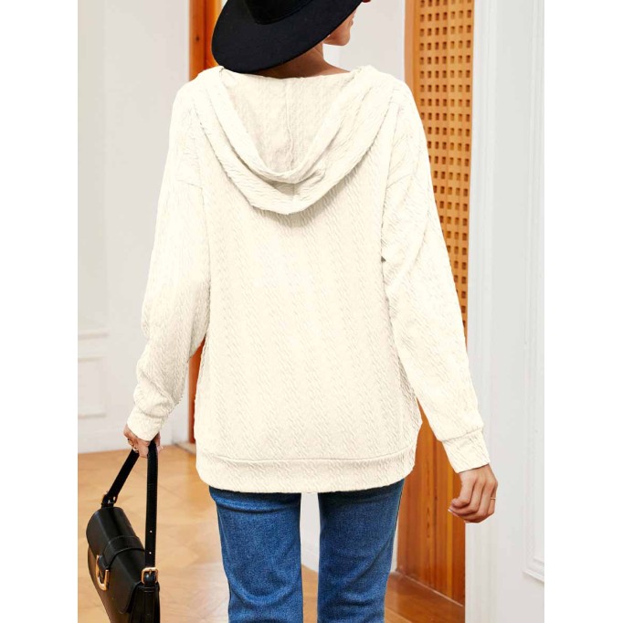 New style tie-neck long-sleeved top