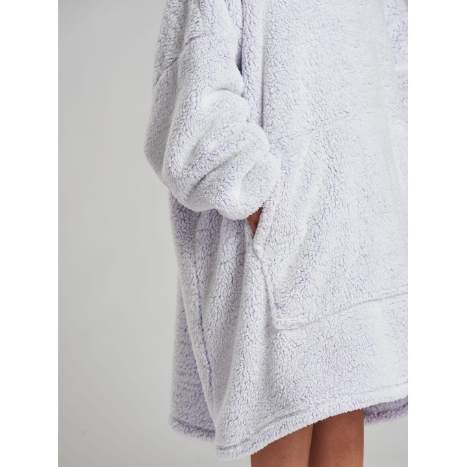 Soft Fleece Snuggle Hoodie lazy-day