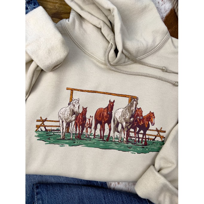 The Ranch Printed Hoodie