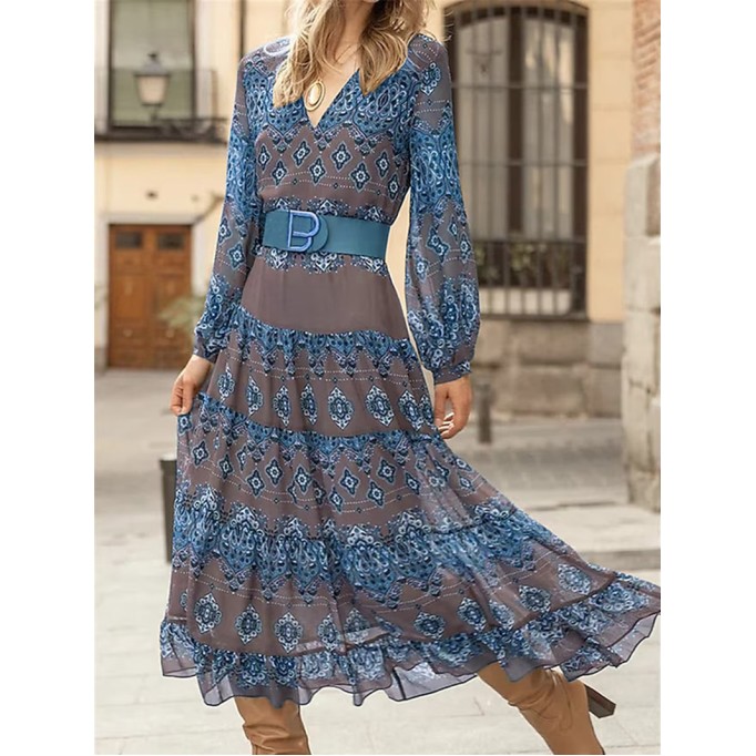 Women's casual ethnic style dress