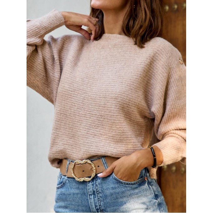 Women's Casual Knitted Sweater Top