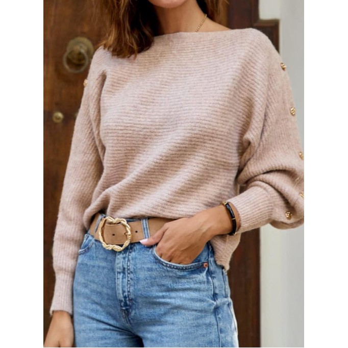 Women's Casual Knitted Sweater Top