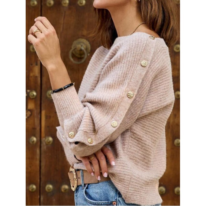 Women's Casual Knitted Sweater Top