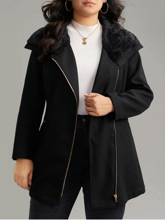 Women's fur one-piece receiving waist coat