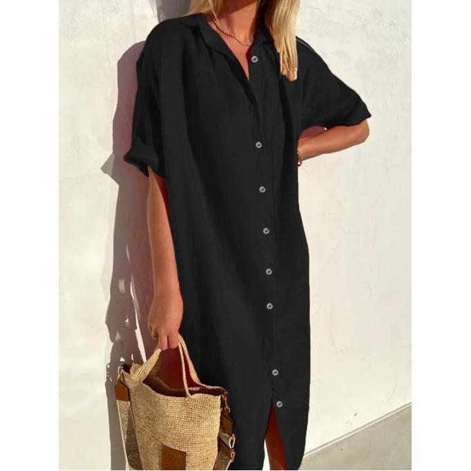 Women's pure cotton casual shirt and dress