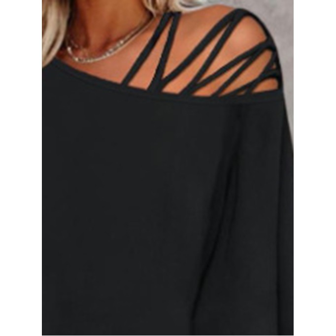 Women's Seven Split Sleeve Loose Top