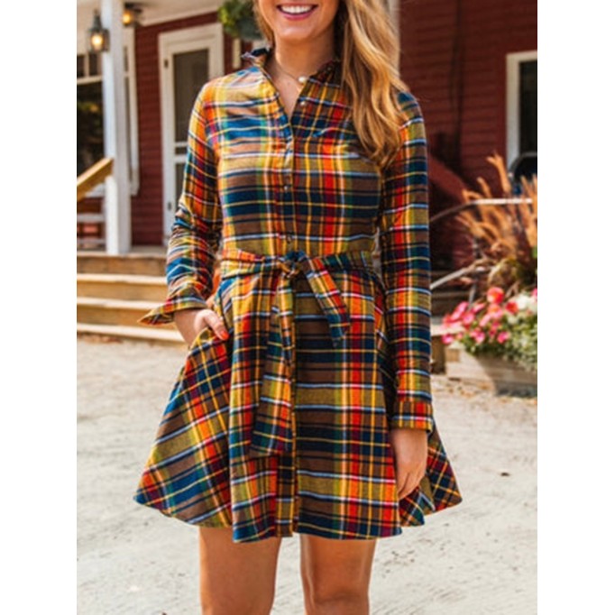 Woodstock Country Store Flannel Dress